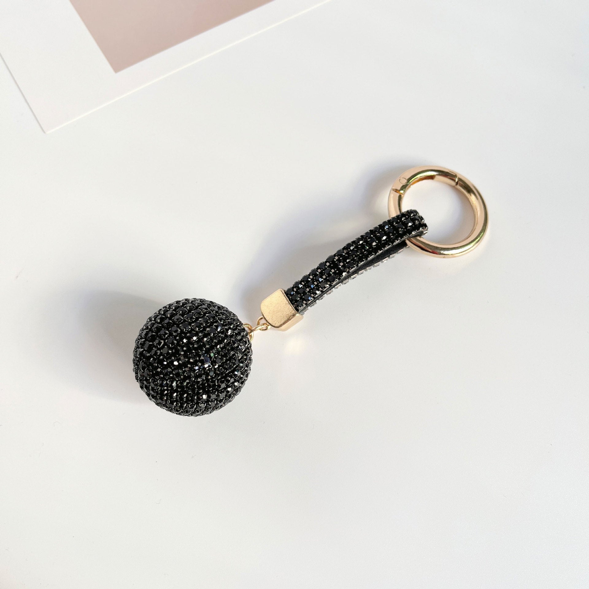 Wholesale Water Diamond Ball Keychains